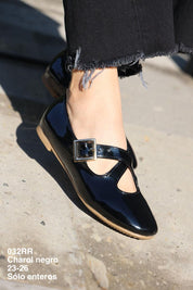 032RR Charol Negro