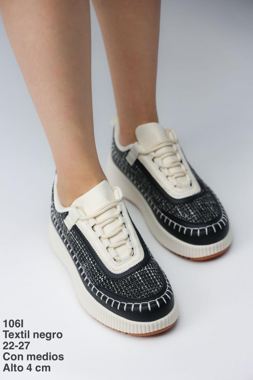 106I Textil Negro