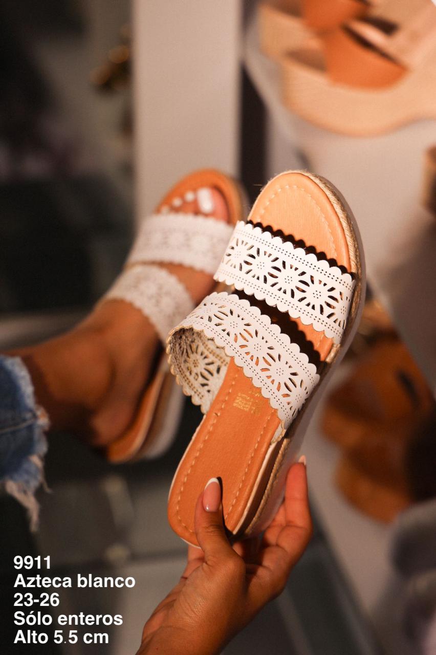 9911 Azteca Blanco – Calzado Andy - Main Image