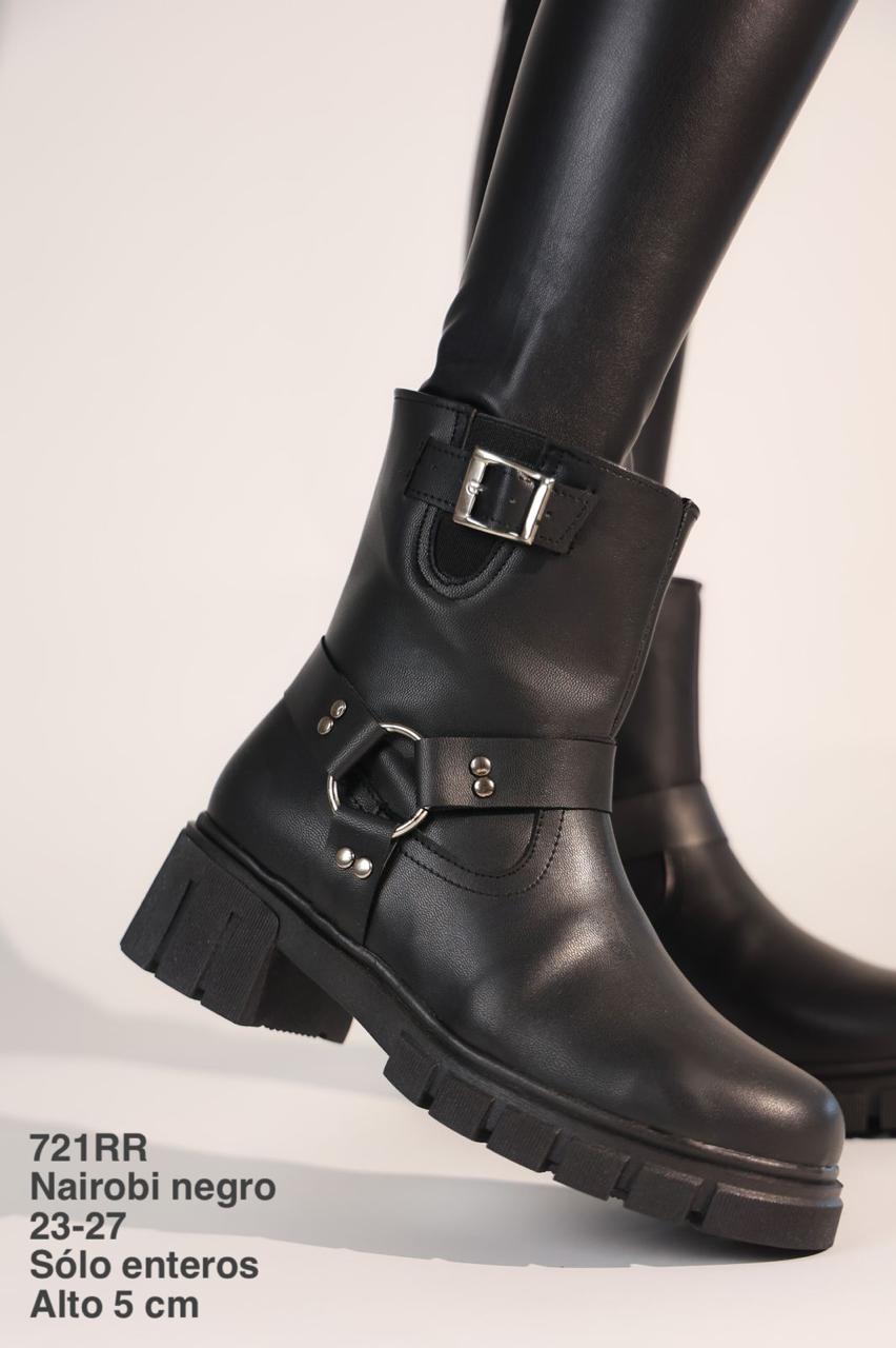 721RR Nairobi Negro - Mayoreo Calzado Andy2024 BOTA