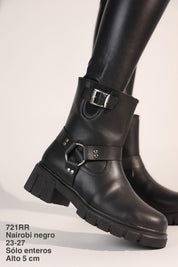 721RR Nairobi Negro - Mayoreo Calzado Andy2024 BOTA