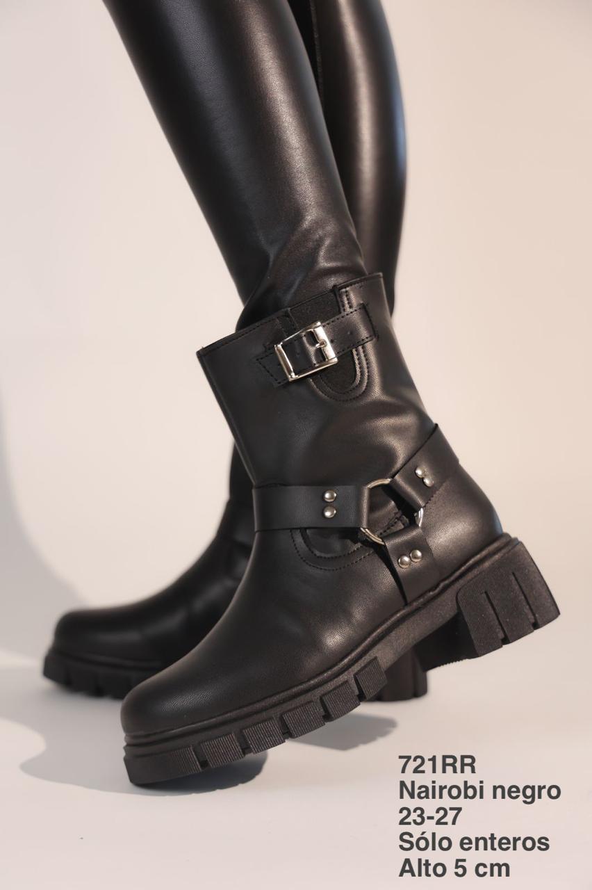 721RR Nairobi Negro - Mayoreo Calzado Andy2024 BOTA