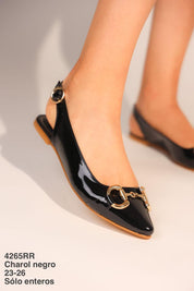 4265RR Charol Negro - Mayoreo Calzado Andy2024 CASUAL sin marca