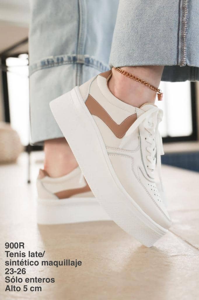 900R Tenis Late/Sintético Maquillaje Mayoreo Calzado Andy 2024
