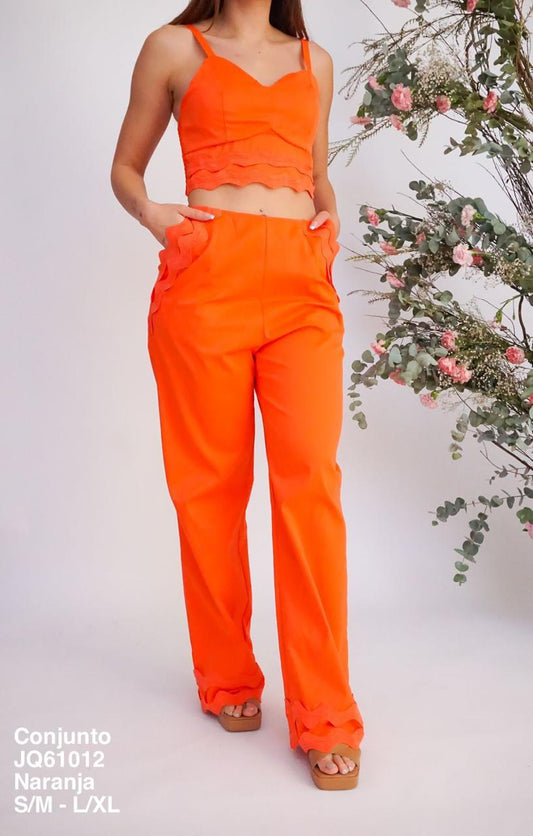 JQ61012 Conjunto Naranja