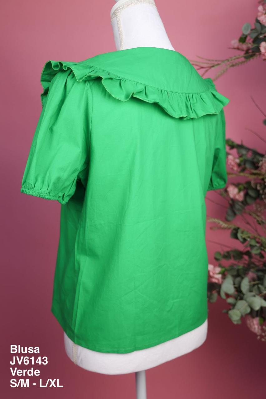 JV6143 Blusa Verde