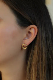 Violeta Aretes Oro