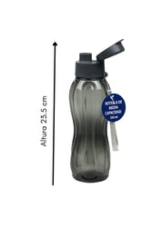 CH41788 - 1B Botella Mediana 550 Ml Gris - Mayoreo Calzado AndyHOGAR