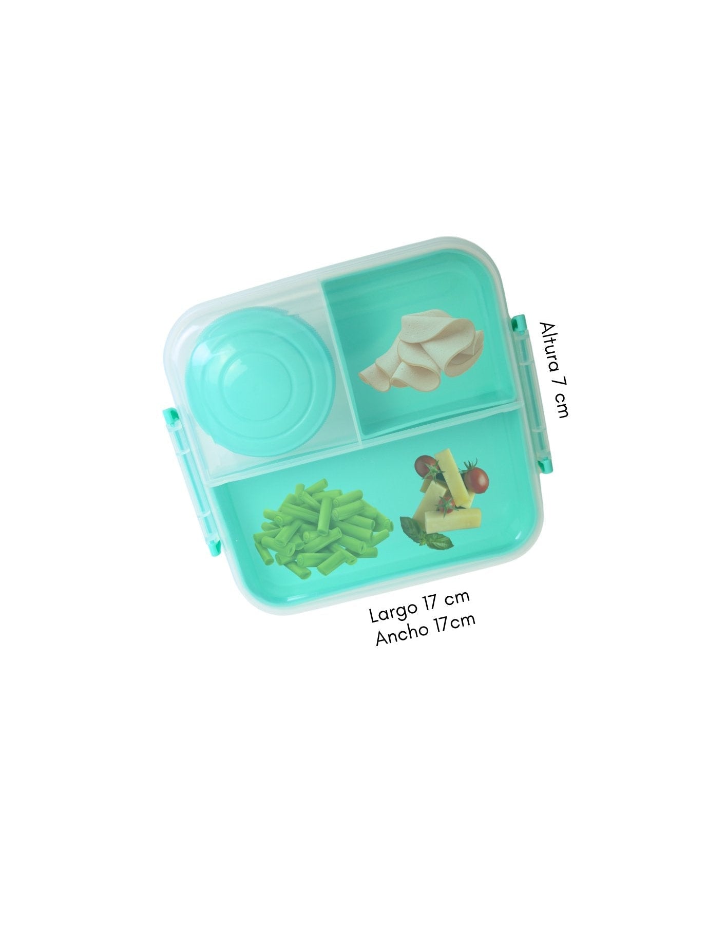 CK23849 Lunchbox General Verde - Mayoreo Calzado AndyHOGAR
