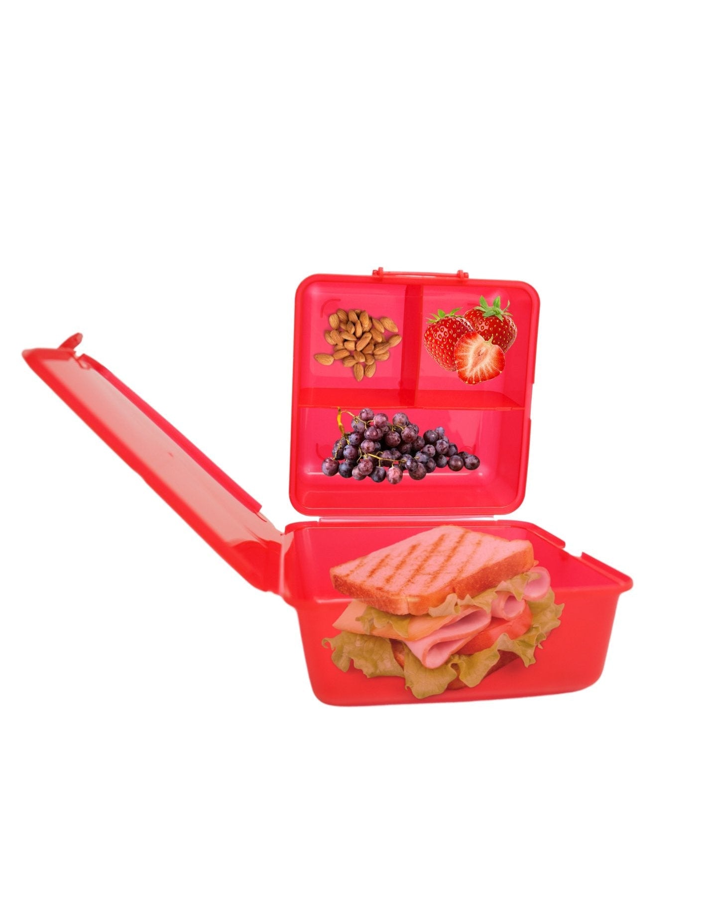 CK43078 - 1A Sandwich Box Rojo - Mayoreo Calzado AndyHOGAR